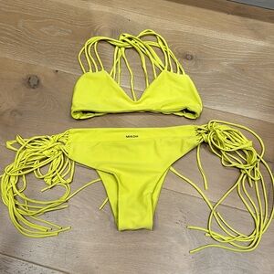 Bright Yellow Mikoh Bikini